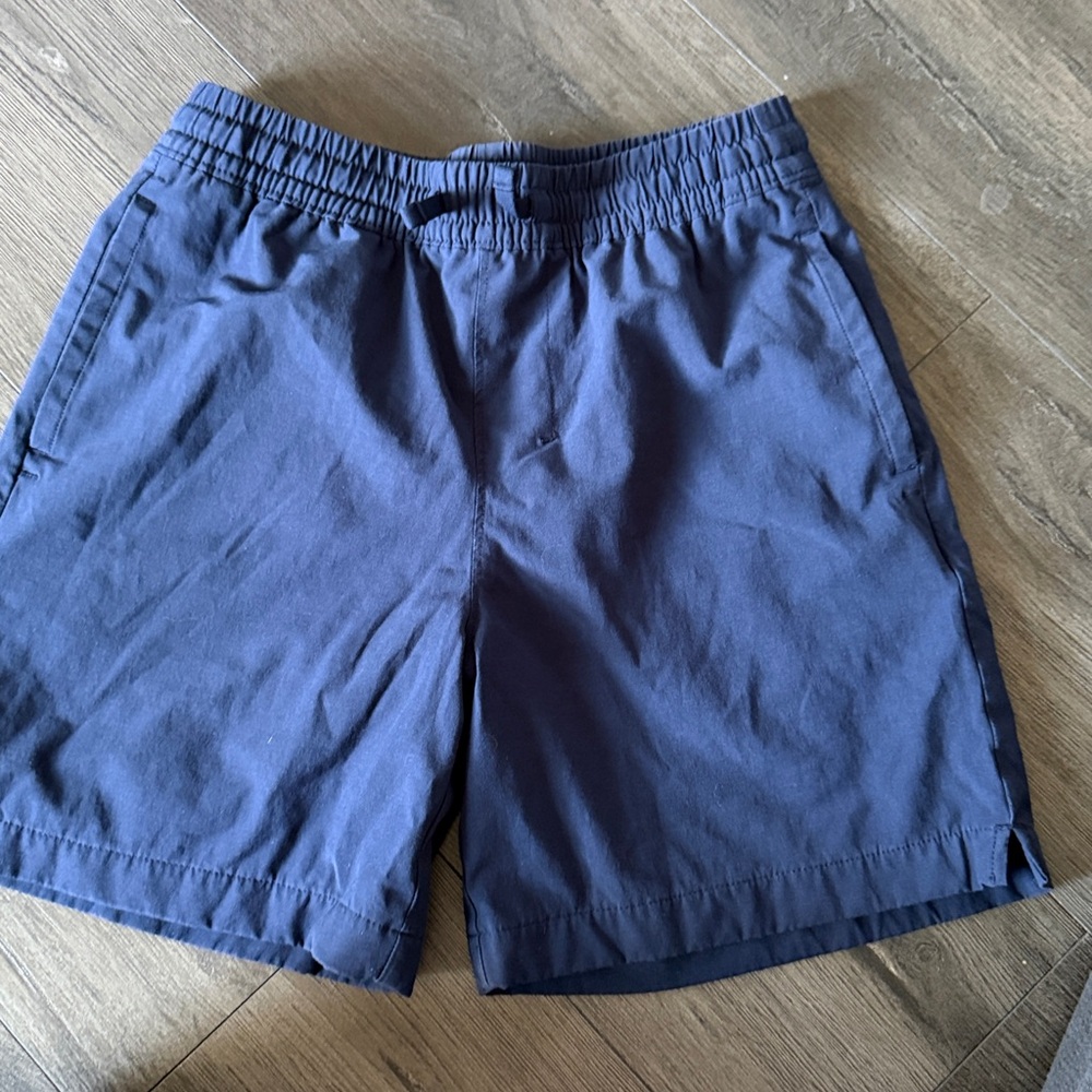 Boys Abercrombie kids navy blue Drawstring Waist Shorts sized 13/14